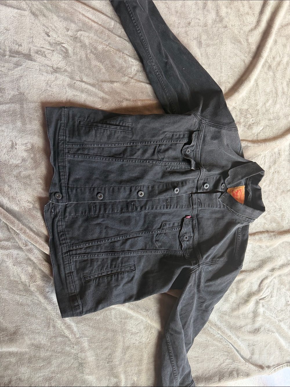 Levi's Black Denim Jacket